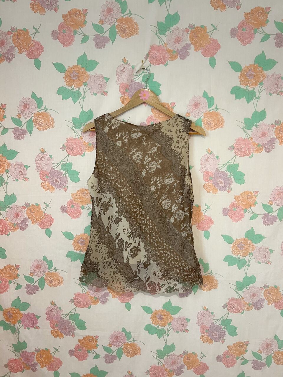90's Brown Tank Top