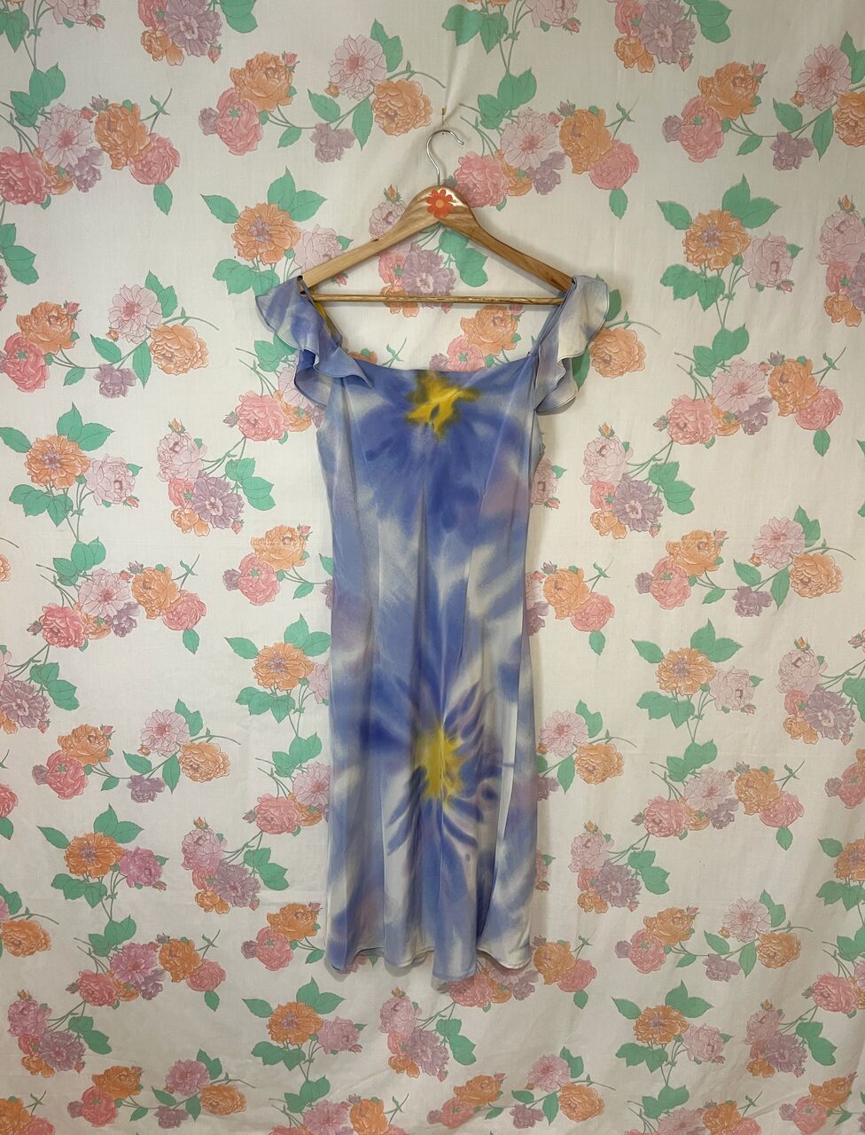 00’s Lilac Daisy Dress