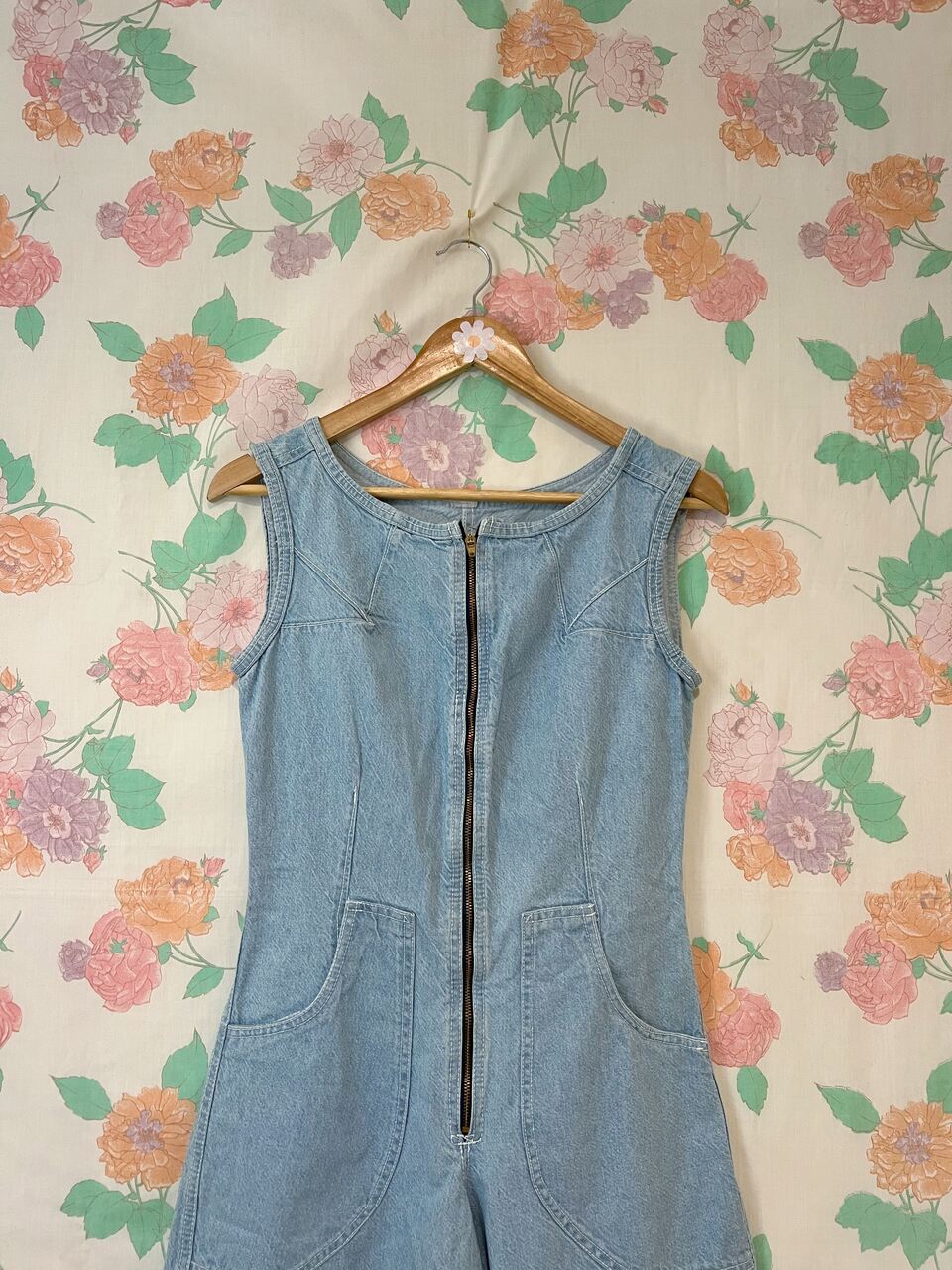 90’s Denim Playsuit