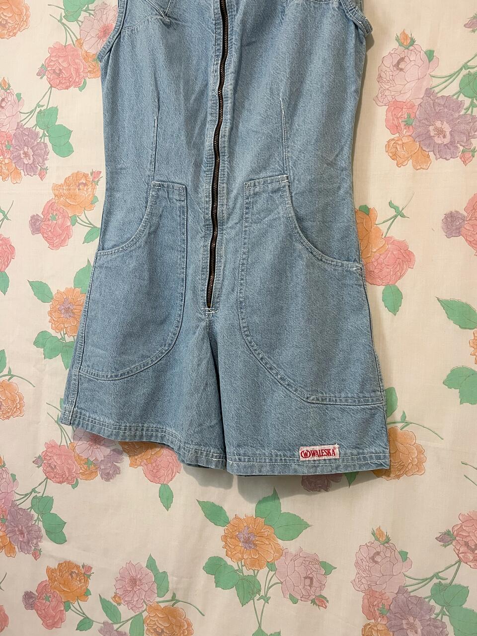 90’s Denim Playsuit