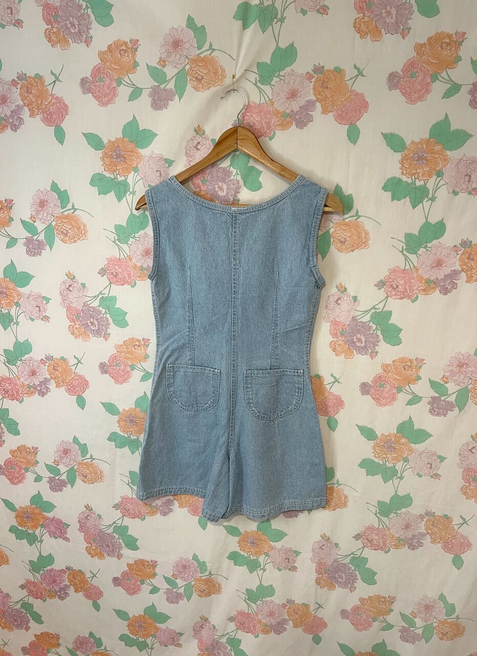 90’s Denim Playsuit