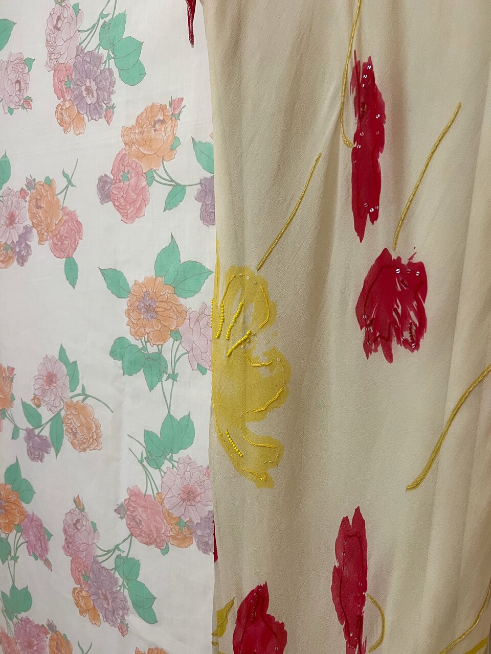 90’s Iconic Daisy Cream Dress