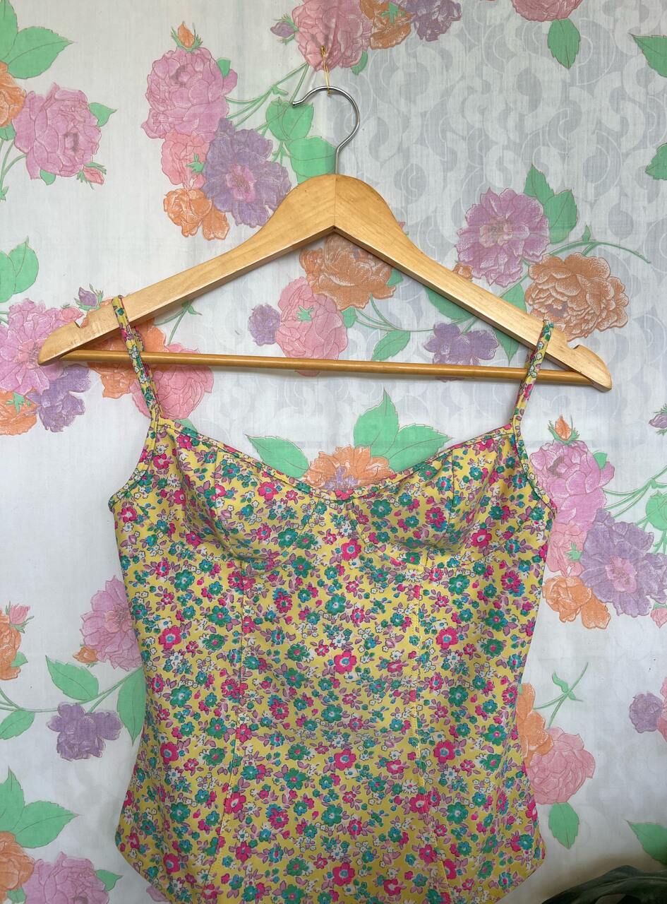 90's Garden Vintage Swimsuit