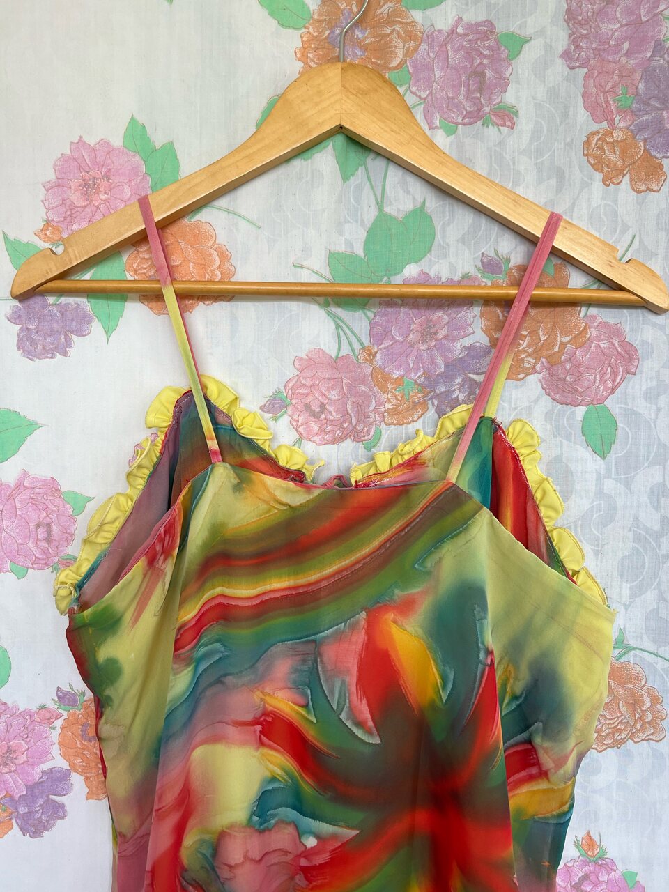 90's Special Detailed Slip Dress