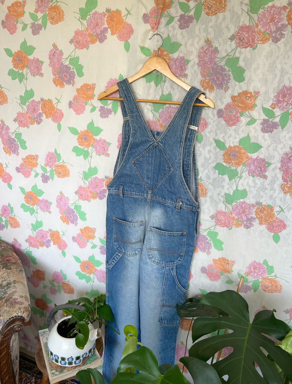 90's Jinglers Denim Overall