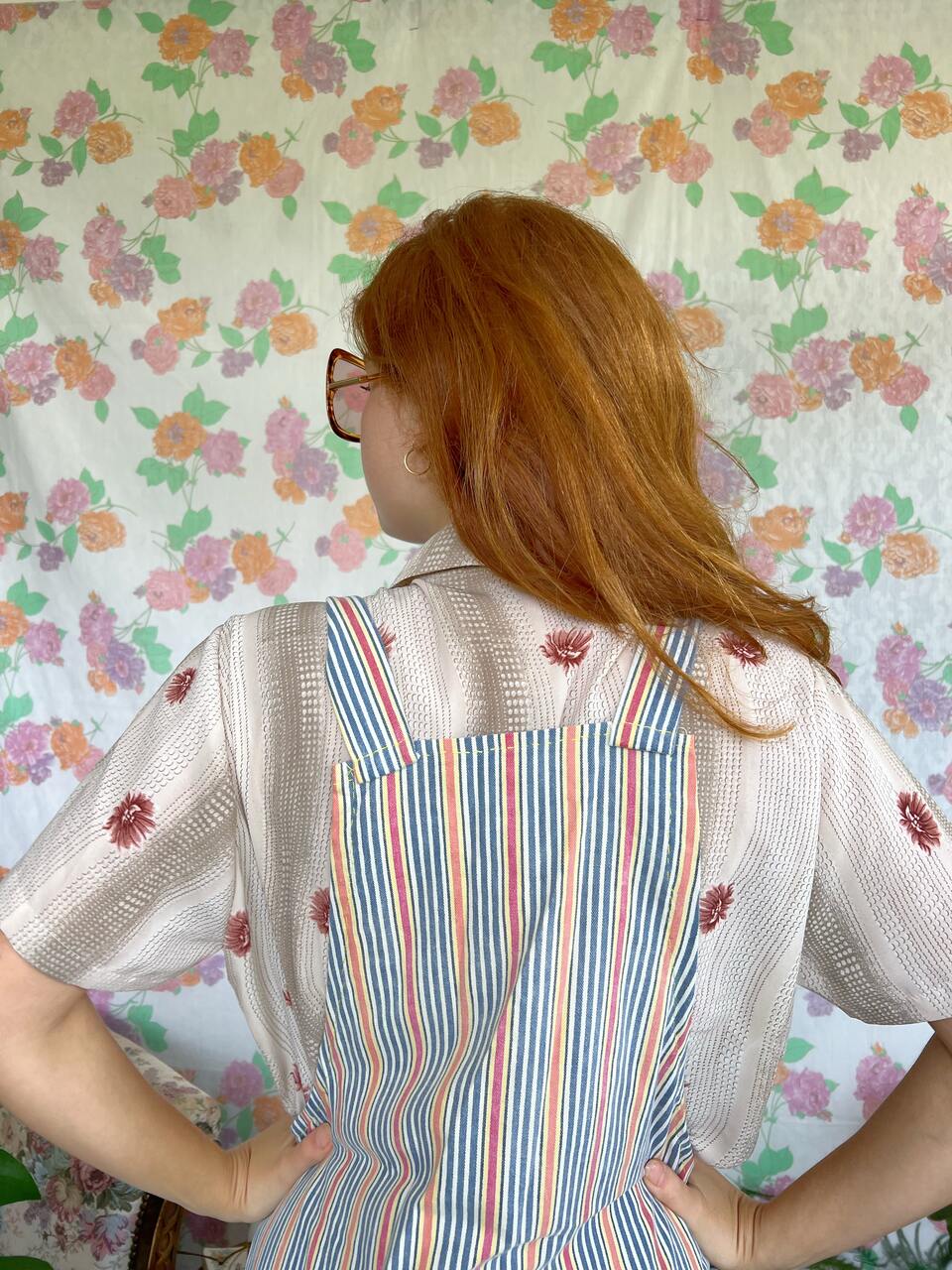 Vintage Detailed Button Shirt