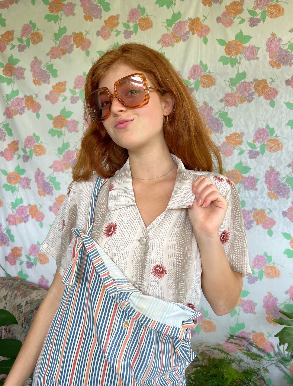 Vintage Detailed Button Shirt