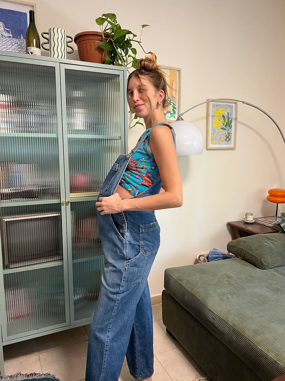 90's Classic Denim Overalls