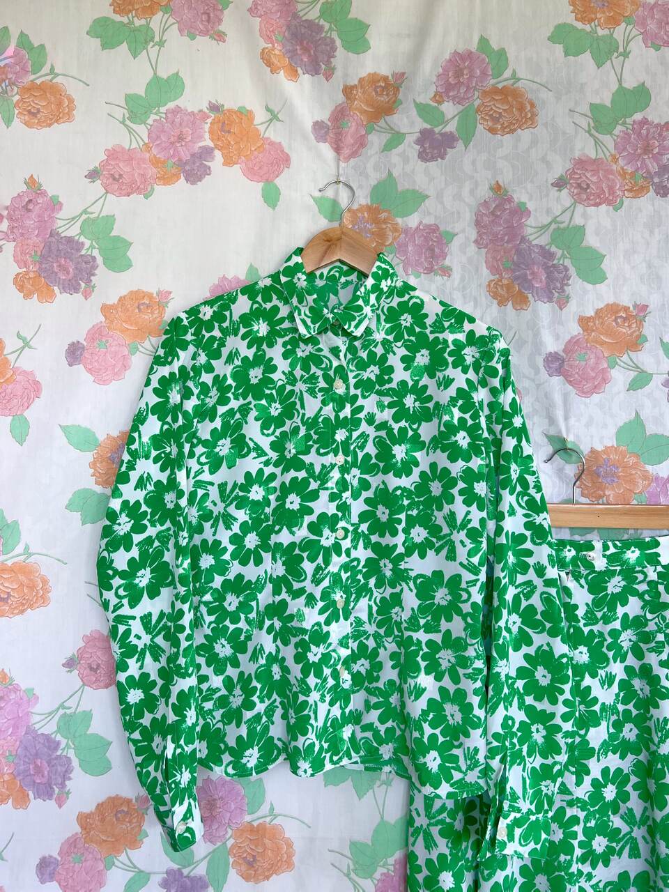 Green Garden Flowery Set