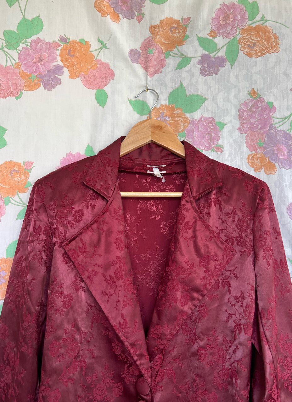 Vintage Embroidered Flower Set