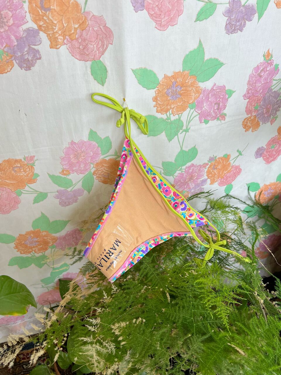 90's Flower Deadstock Bikini Set