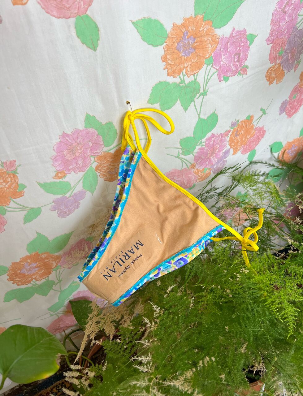 90's Flower Deadstock Bikini Set