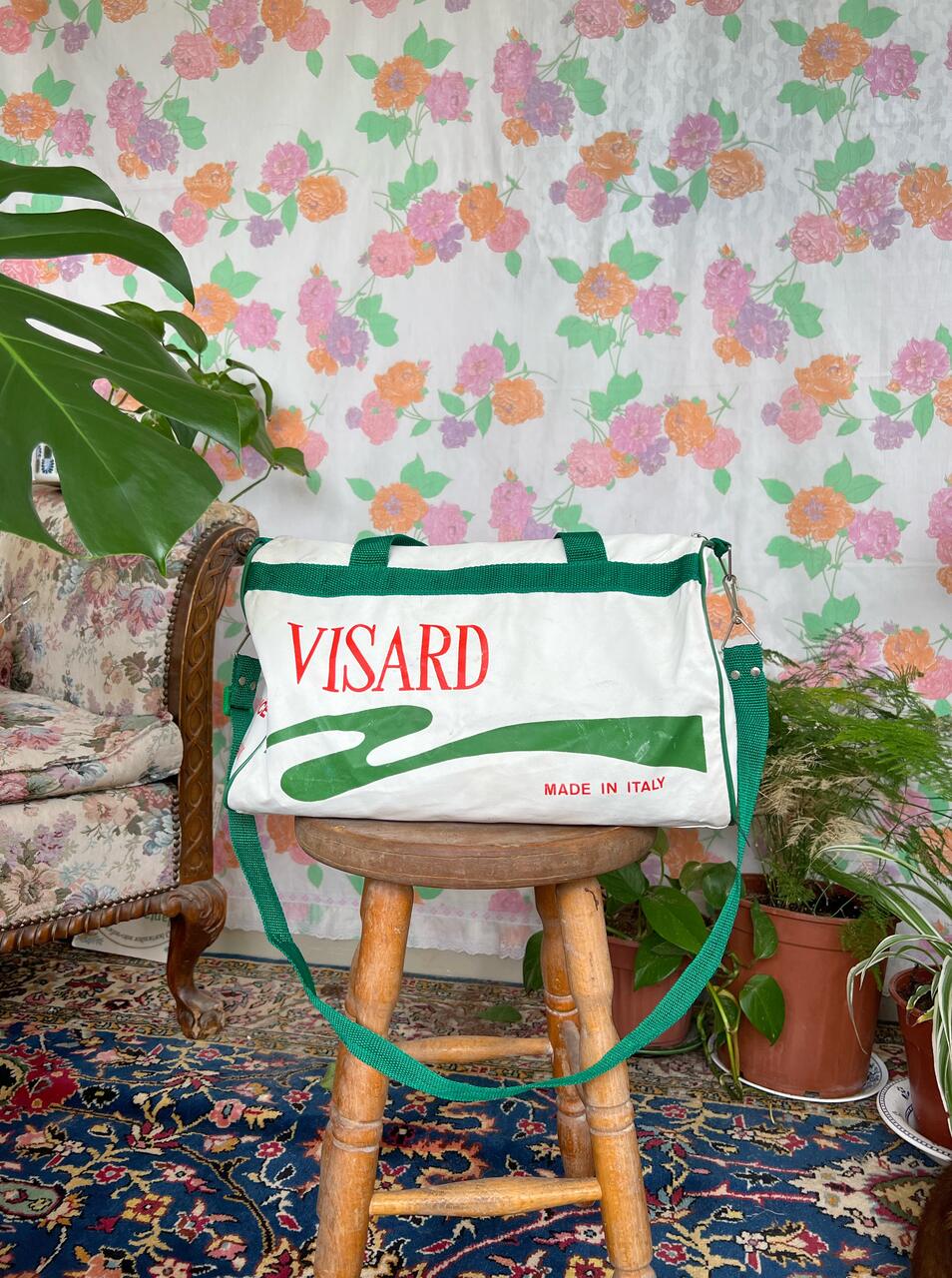 Italian Visard Vintage Sports Bag