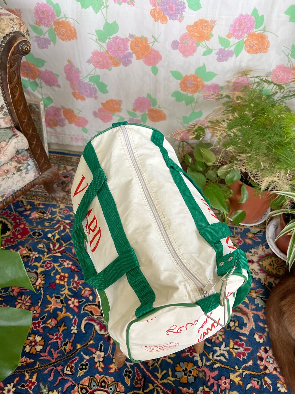 Italian Visard Vintage Sports Bag