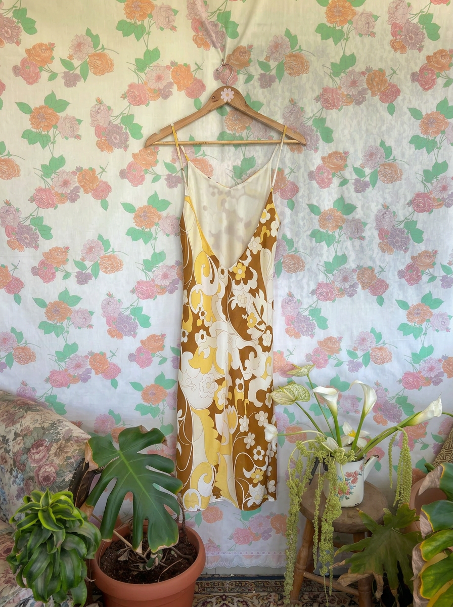 90's Floral Iconic Dress
