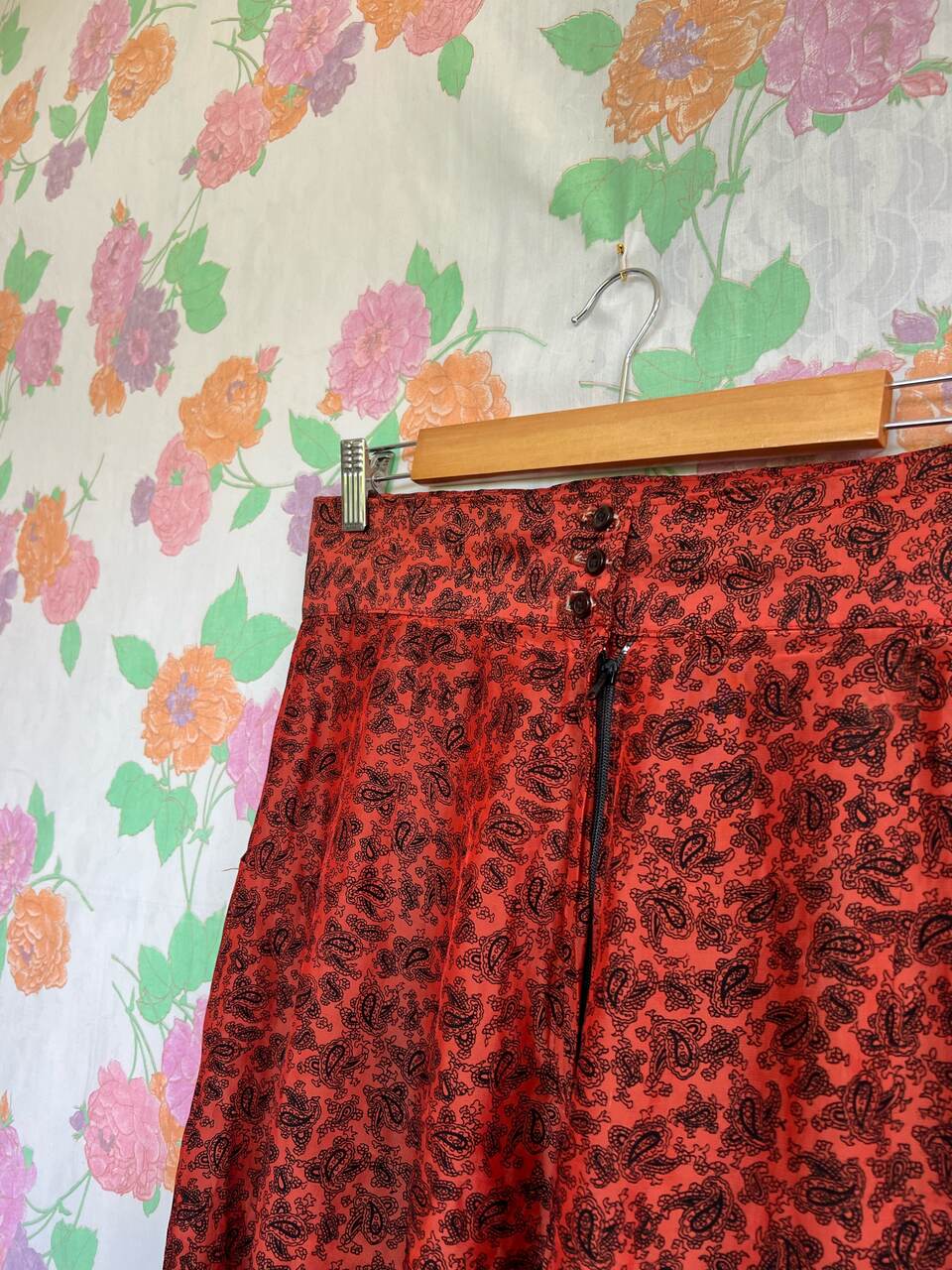 Vintage Printed Loose Shorts