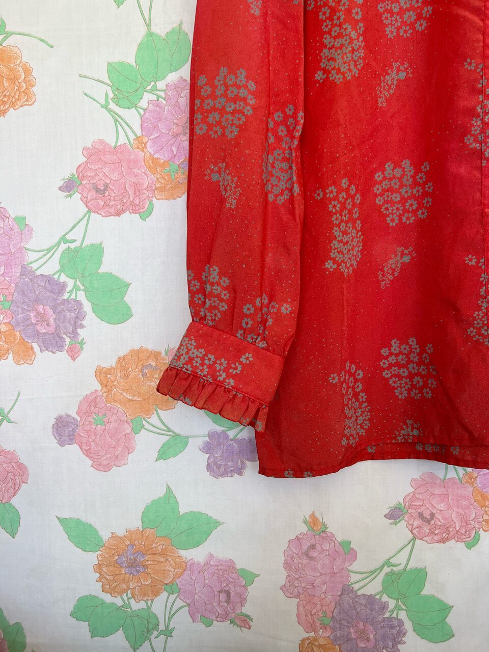 Vintage Detailed Apricot Shirt
