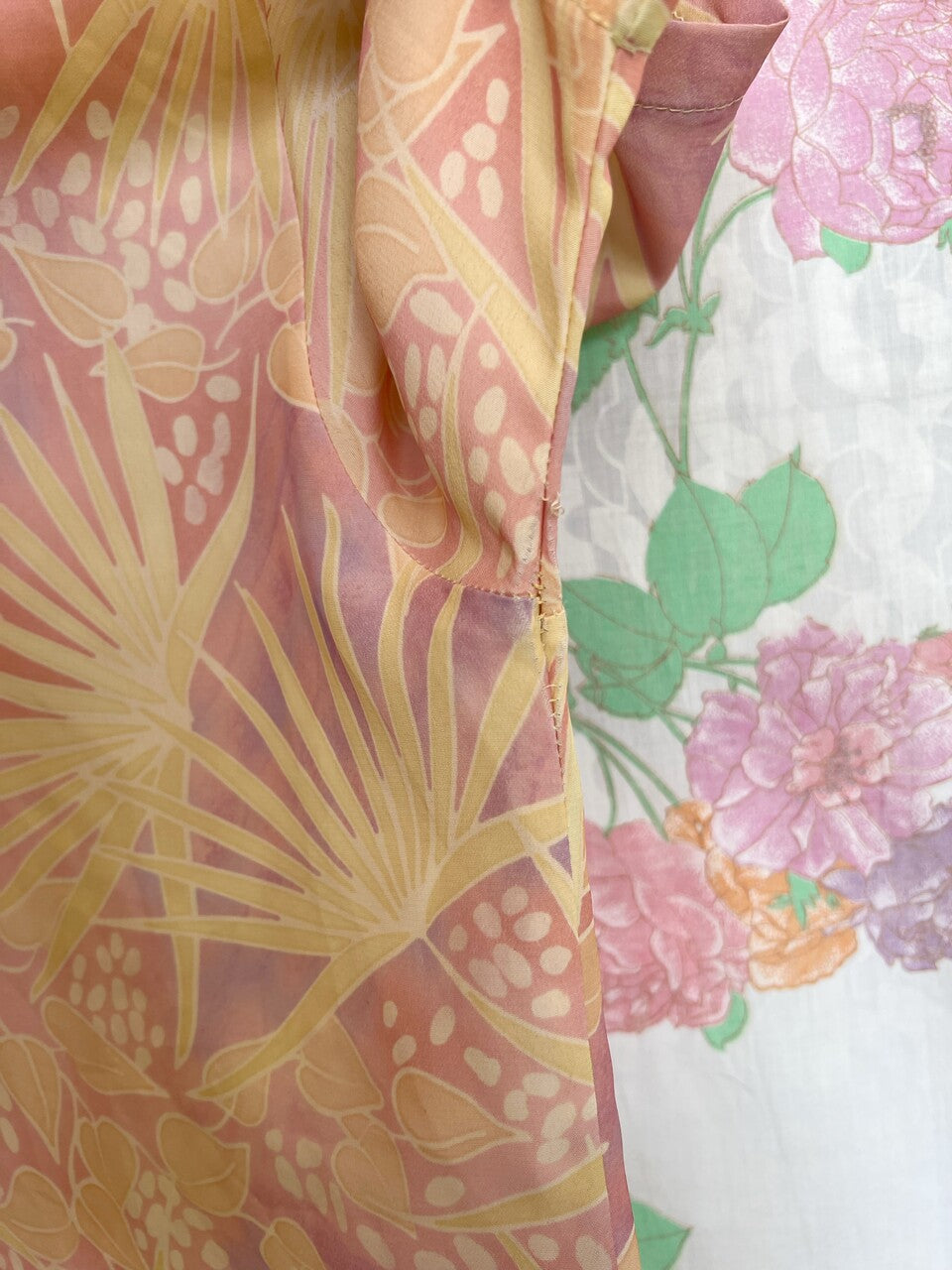 חולצת קיץ ורודה וינטג'