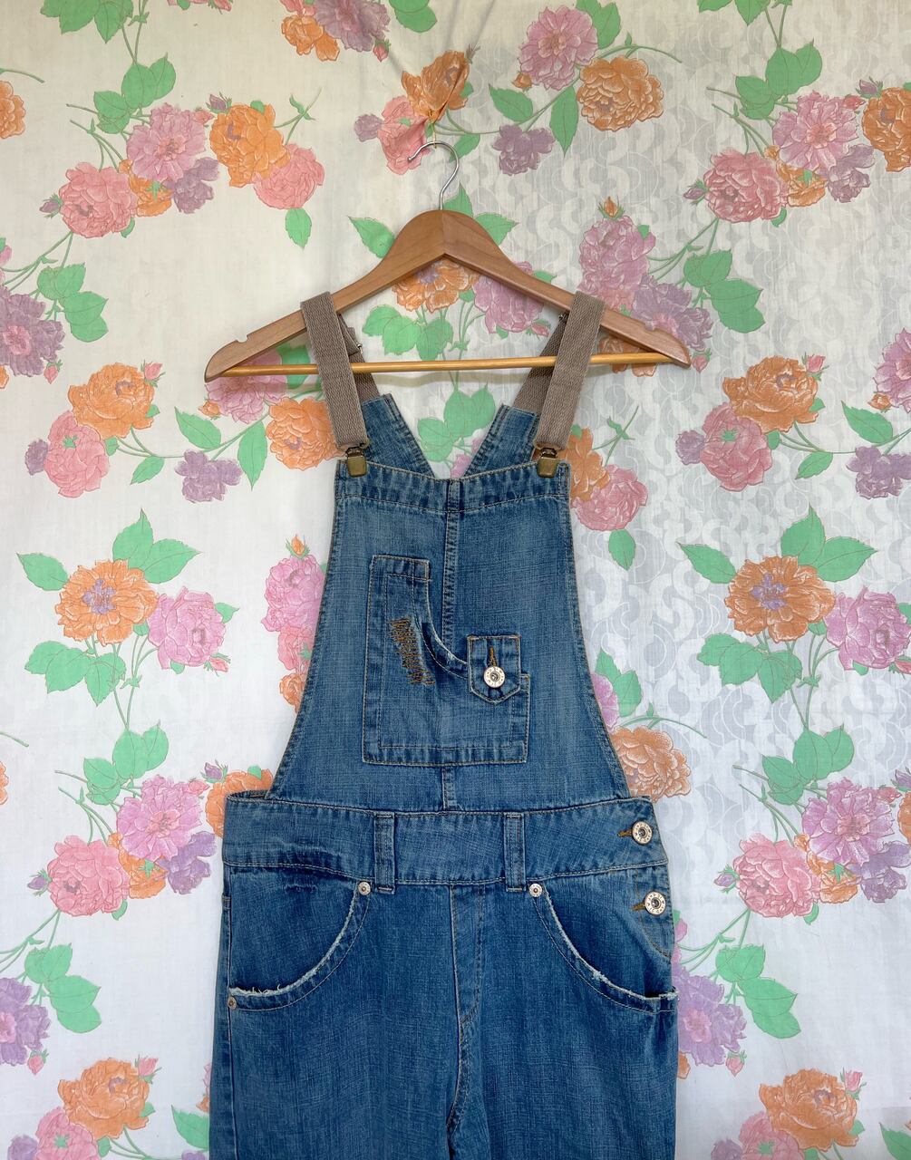 90's Rusty Denim Overall