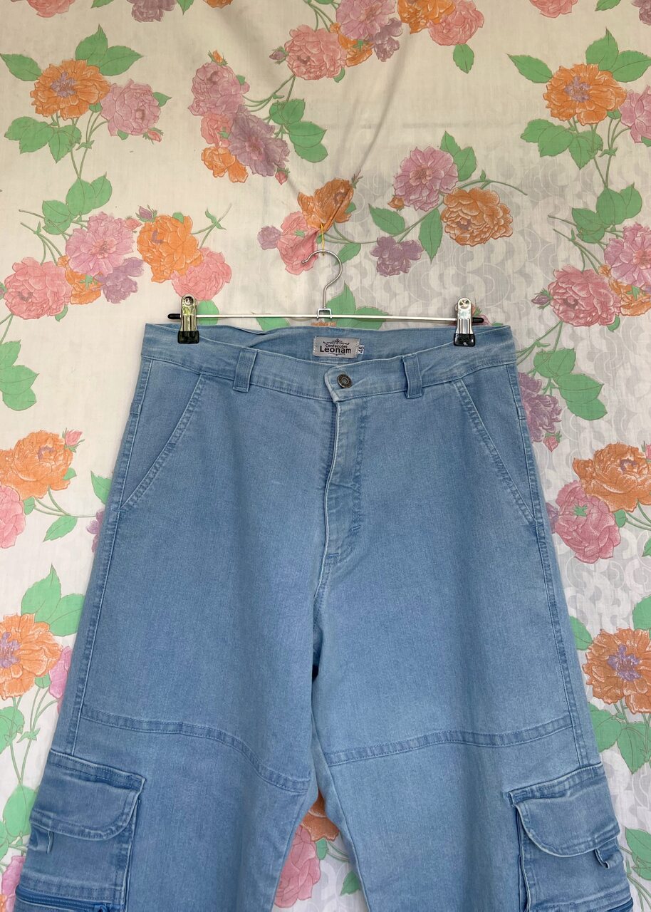 Cargo Light Denim 00's Pants