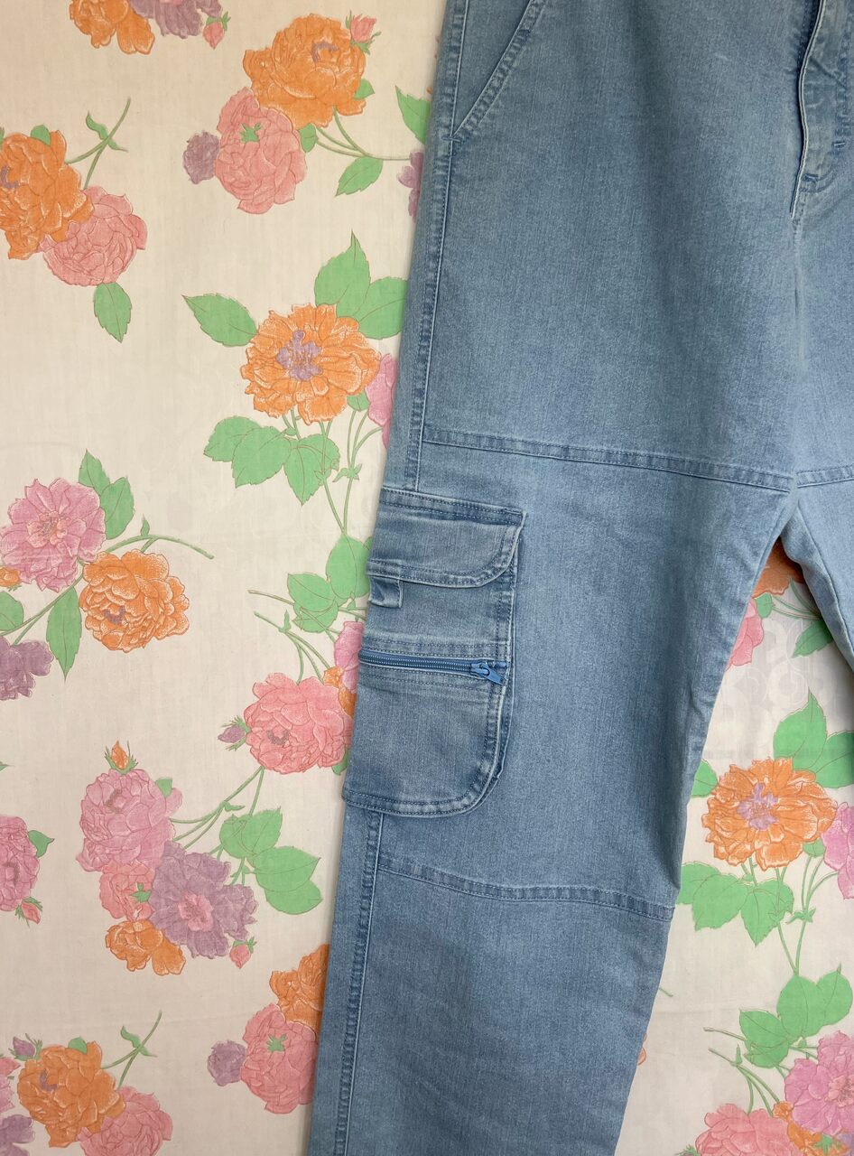 Cargo Light Denim 00's Pants