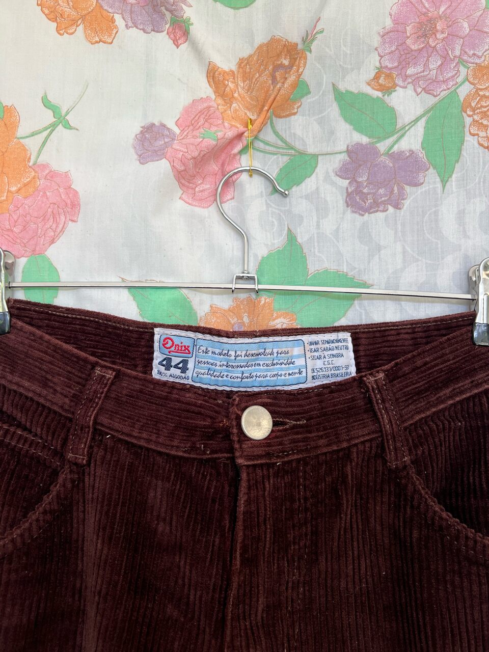 Brown Baggy Corduroy Vintage Pants