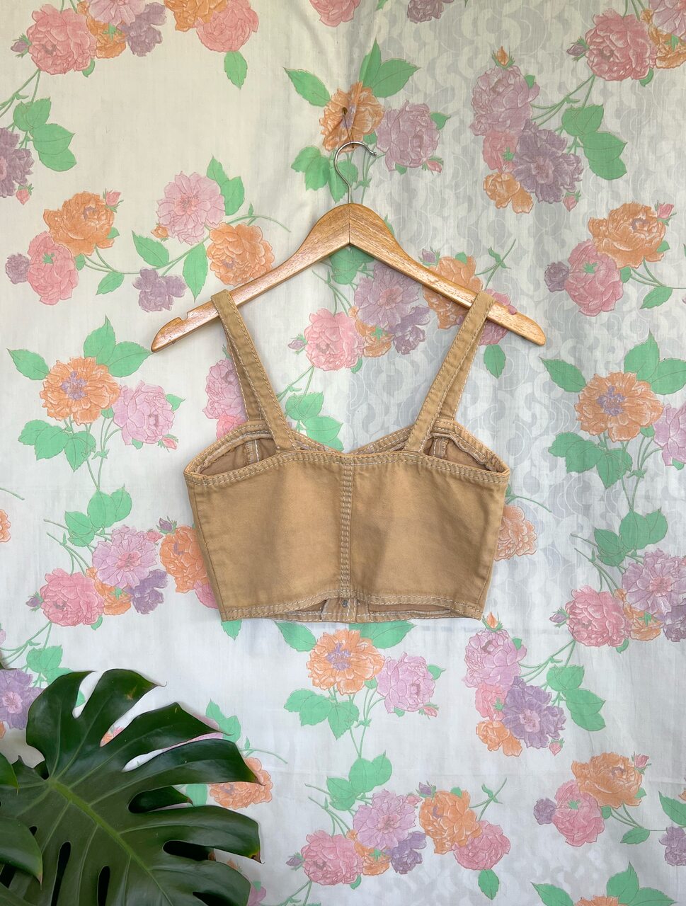 90's Denim Cropped Top