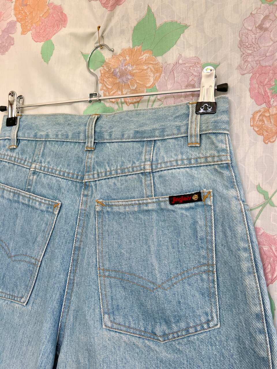 90's Detailed Denim Shorts
