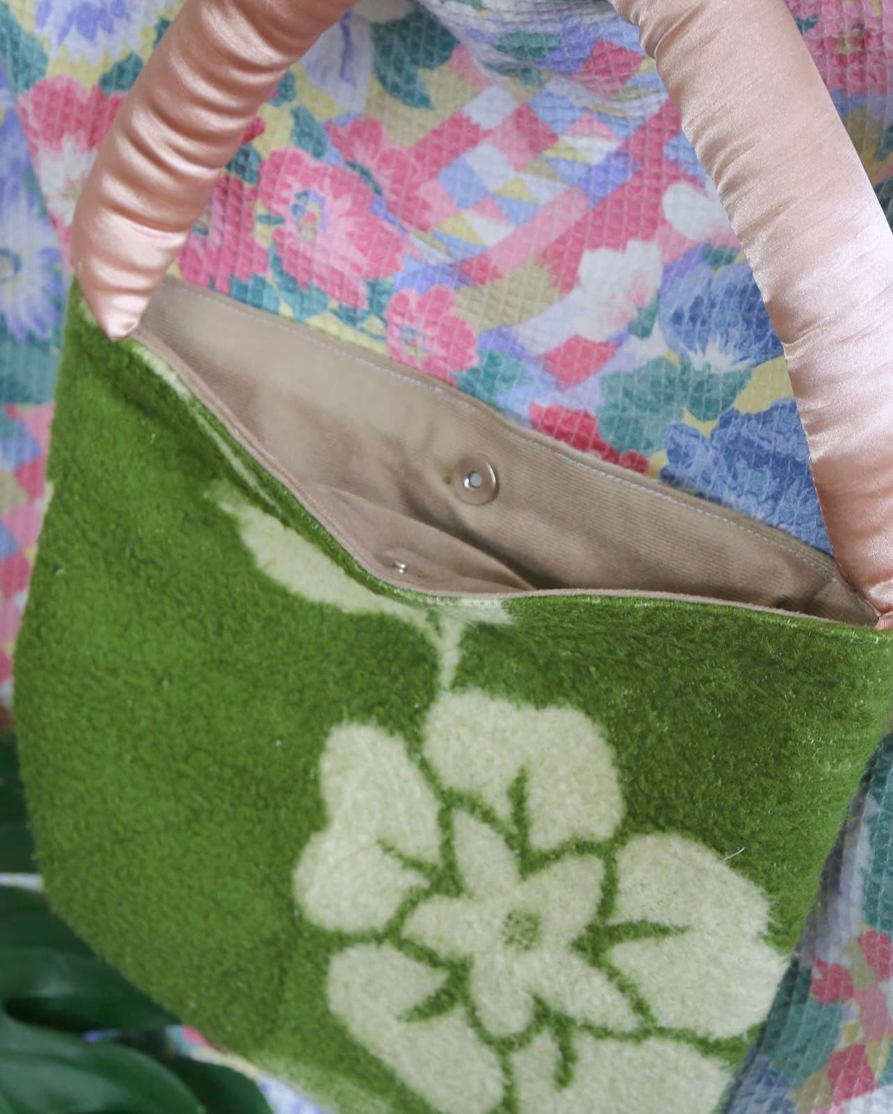 Upcycled Puffy Handbag