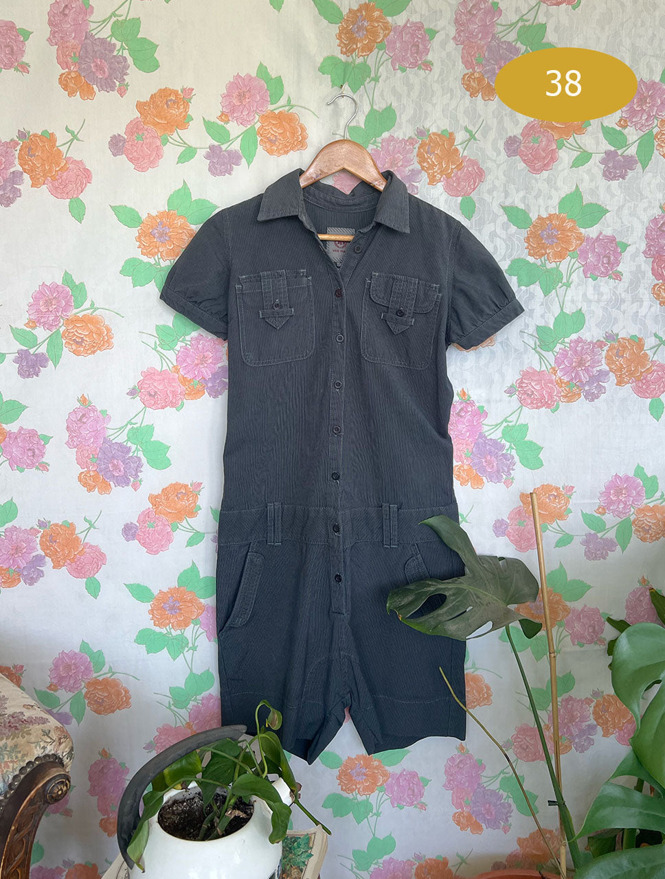 00's Vide Bula Bermuda Jumpsuit