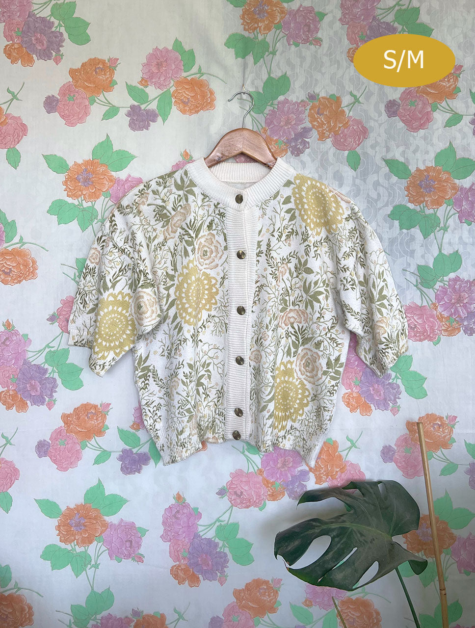 Detailed Vintage Tricot Top