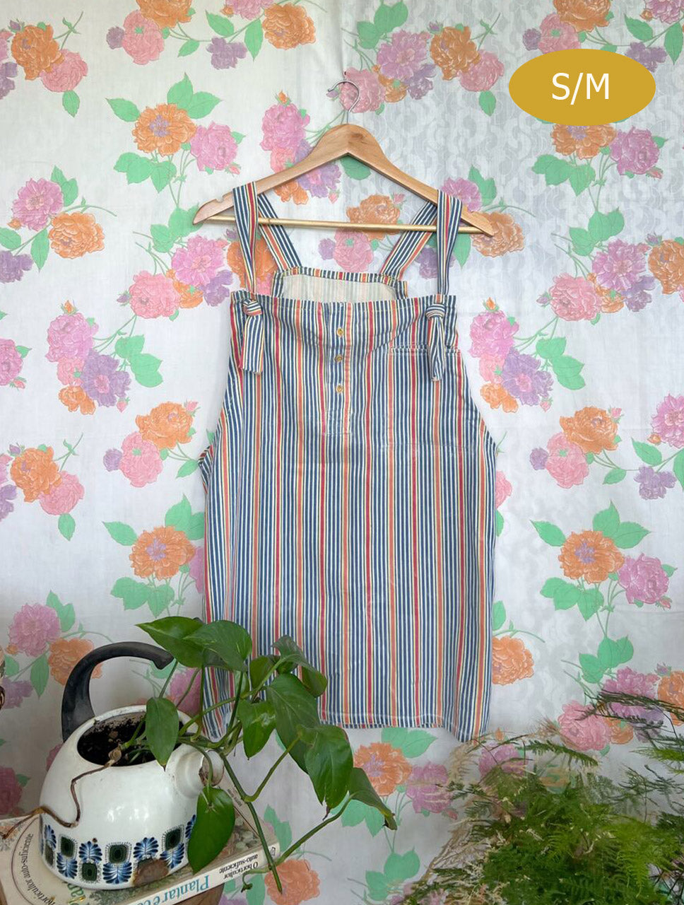 Striped 90's Upcycled Dress
