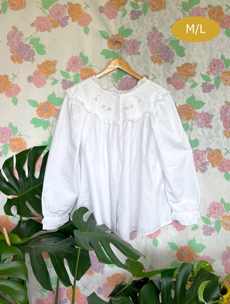 Vintage Handcrafted Smock Top
