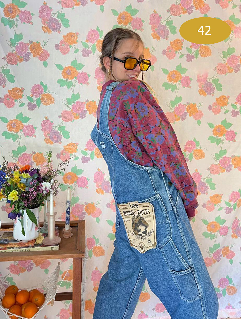Deadstock Rare 90's Lee Denim Overall