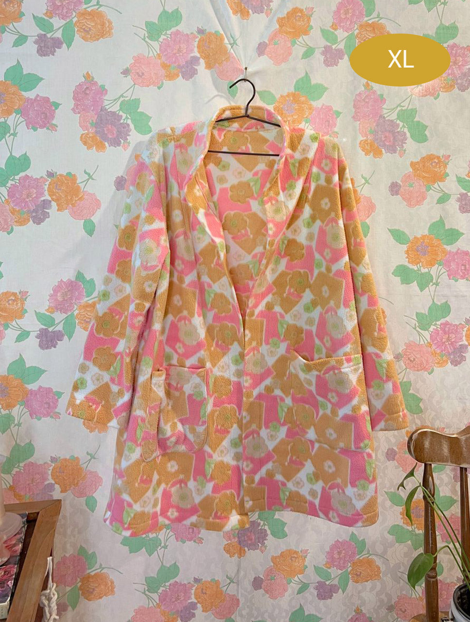 Pink Parka Vintage Fleece