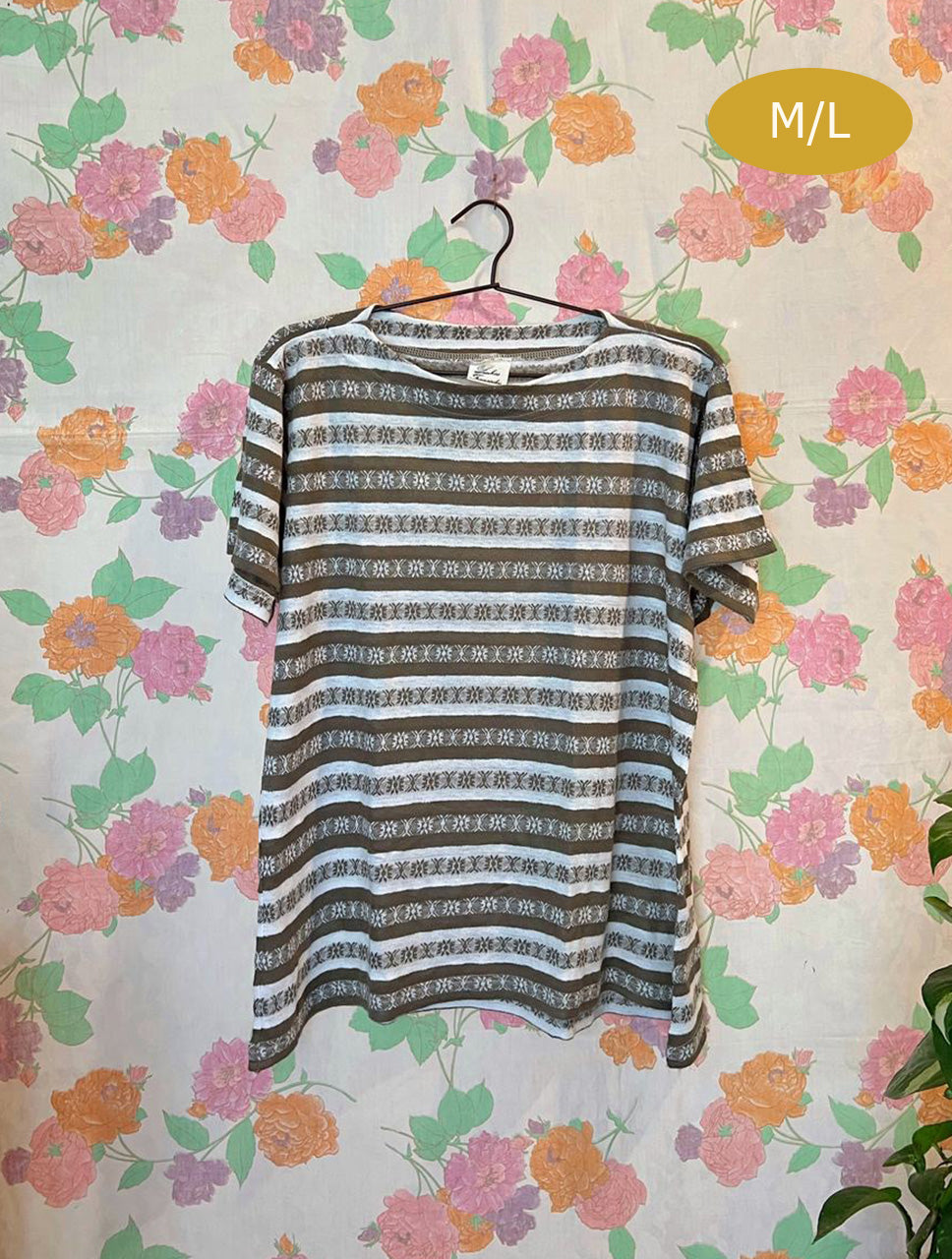 90's Symbols Cotton Shirt