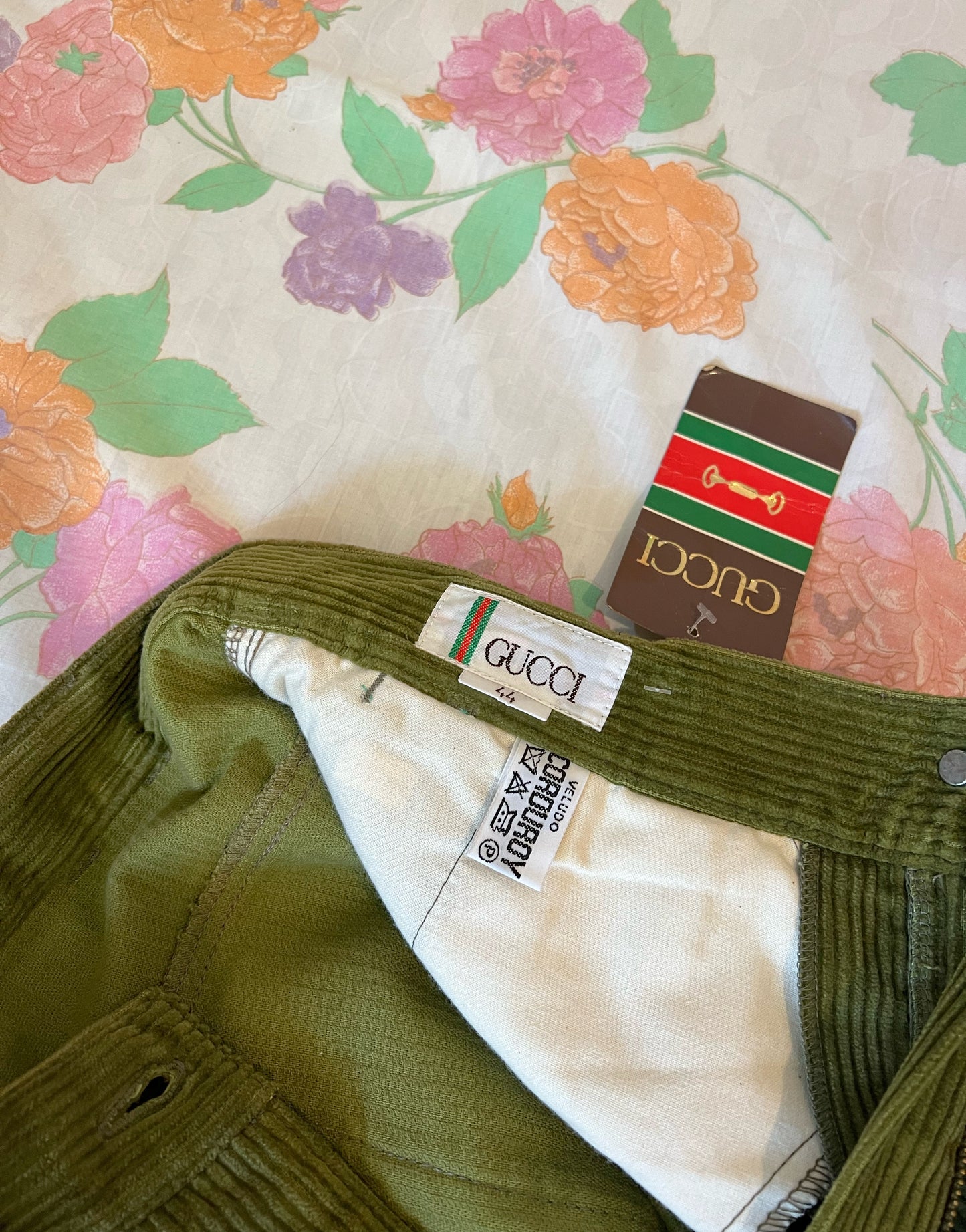Gucci Deadstock Corduroy Pants