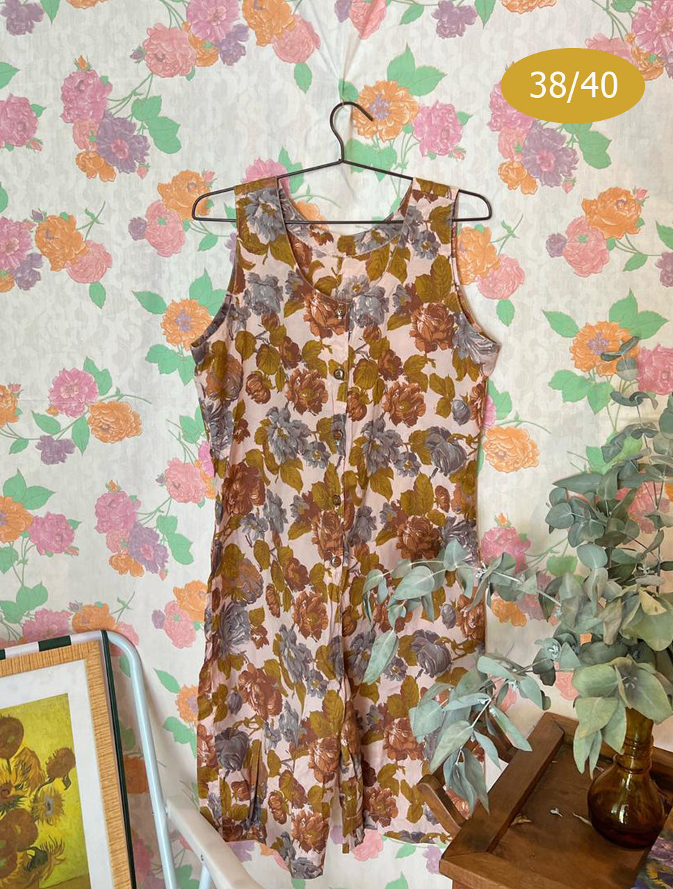 Flower Printed Jumpsuit