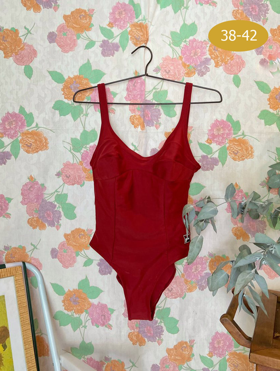 Vintage FILA Burgundy Swimsuit