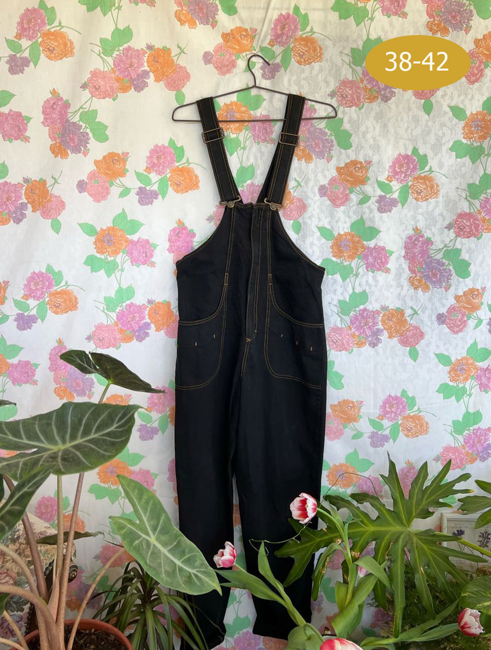 Black Unique Vintage Jumpsuit