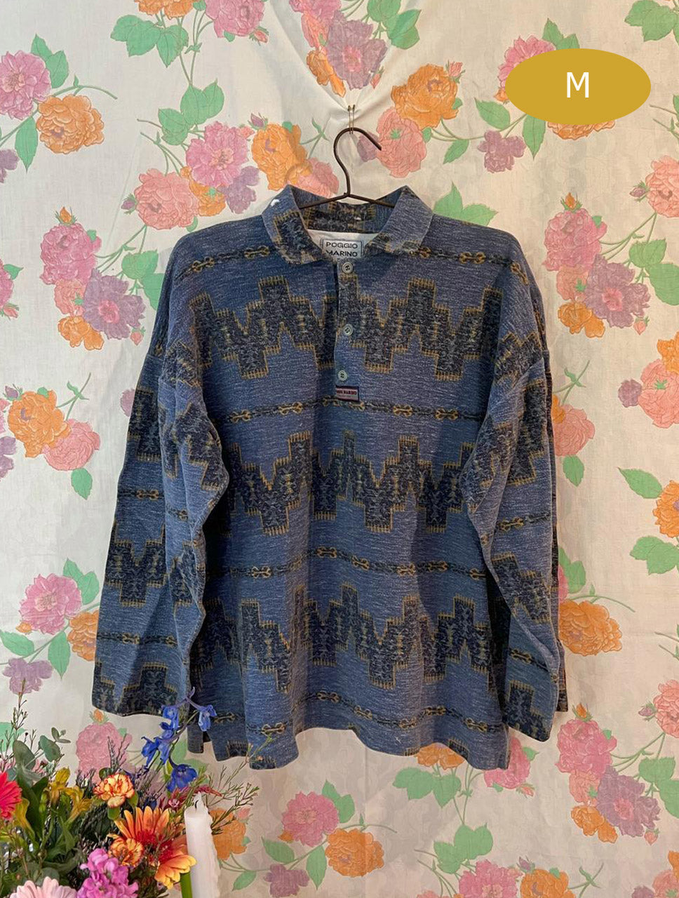 Italian Printed Vintage Sweatshirt