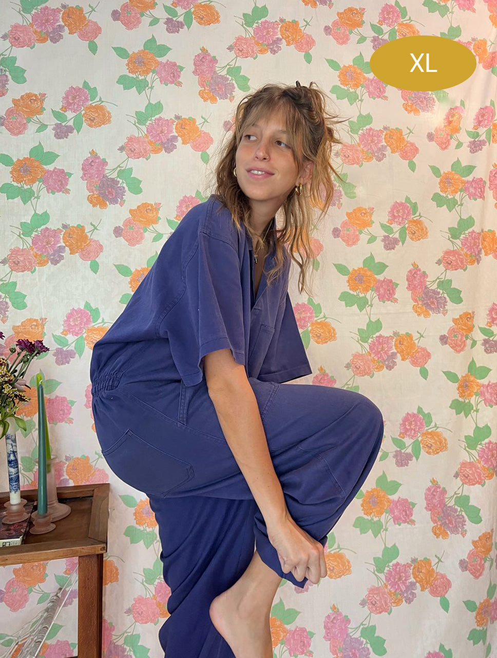 Cotton 80's Jumpsuit