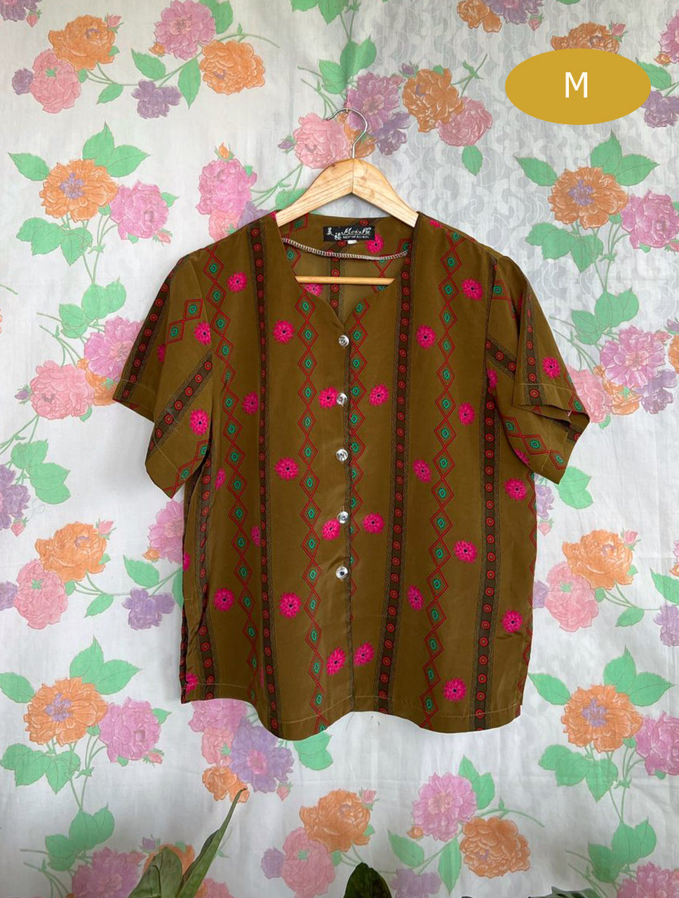 80's Vintage Button Up Shirt