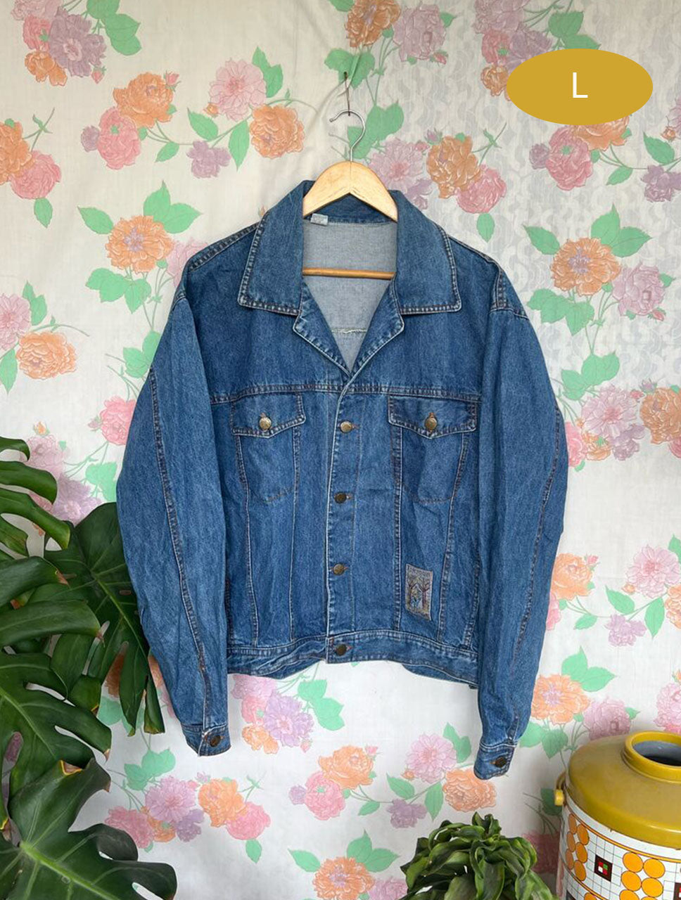 90's Denim Bomber