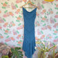 2000's Blue Beaded Dress