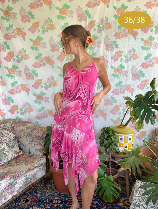 90's Iconic Pink Dress