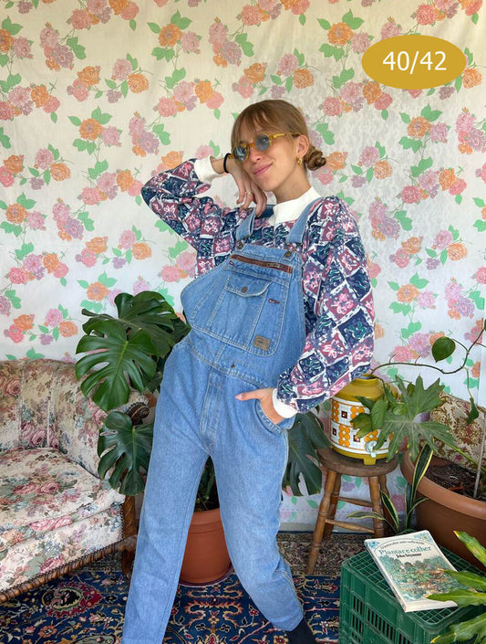 90's Schmidt Denim Overall