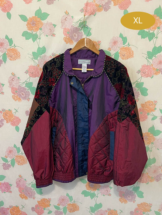 80's Westbound Detailed Windbreaker