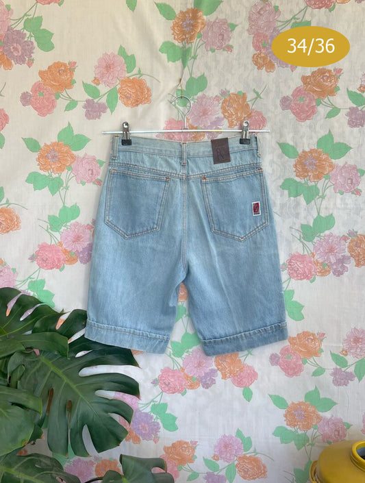 90's Light Denim Bermuda