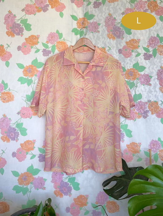 Summer Pink Vintage Shirt